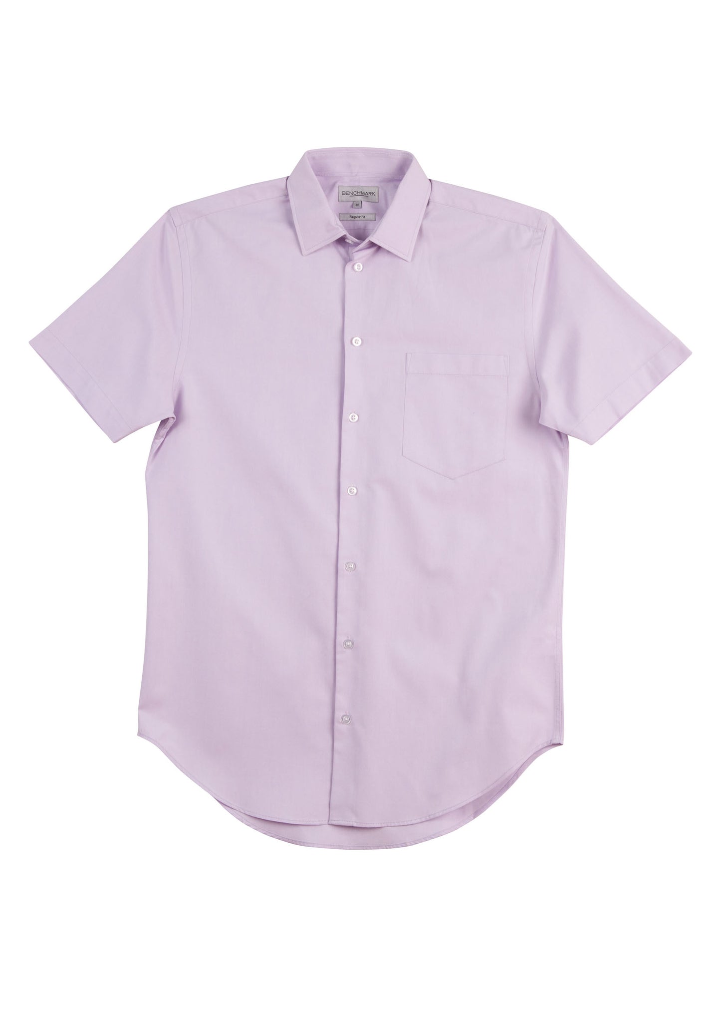 Winning Spirit CVC Mens Oxford Shirt Short Sleeve
