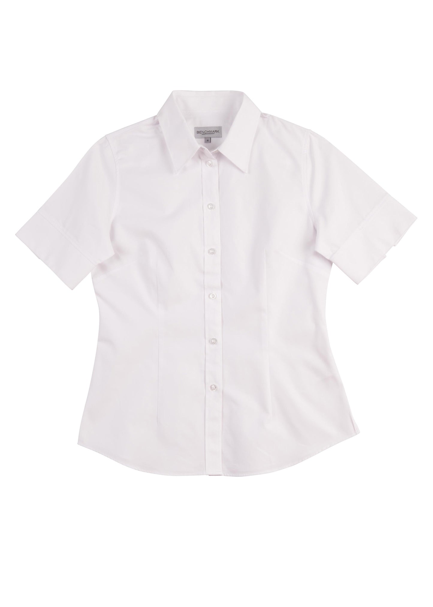 Winning Spirit CVC Ladies Oxford Short Sleeve Shirt