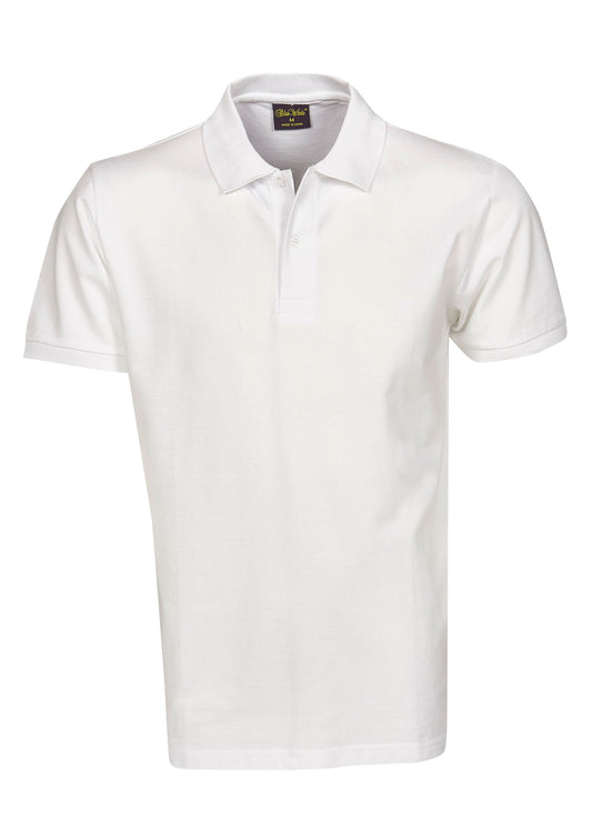 Blue Whale Mens Light Weight Cotton Pique Polo