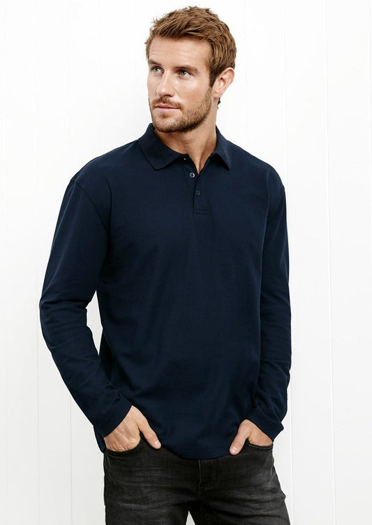 Crew Mens L/S Polo