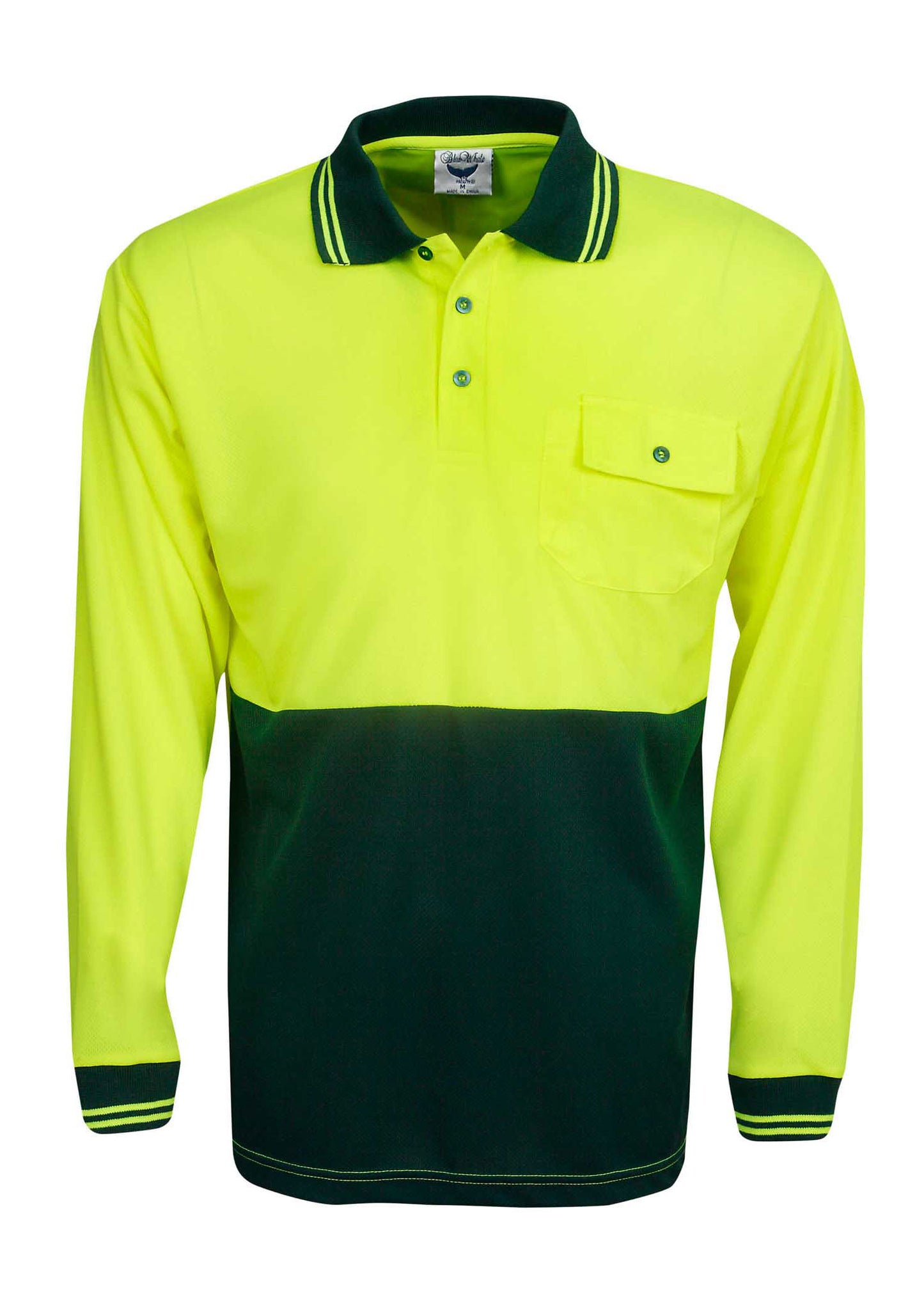 Blue Whale Unisex Hi Vis Cooldry Polo