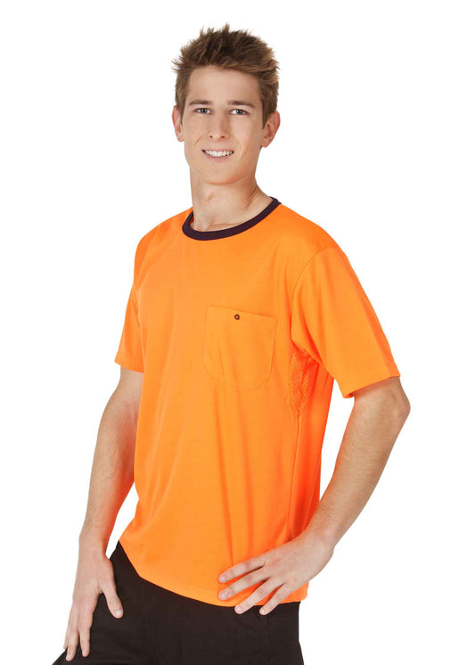 Blue Whale Mens Hi Vis Cool Dry T-shirt