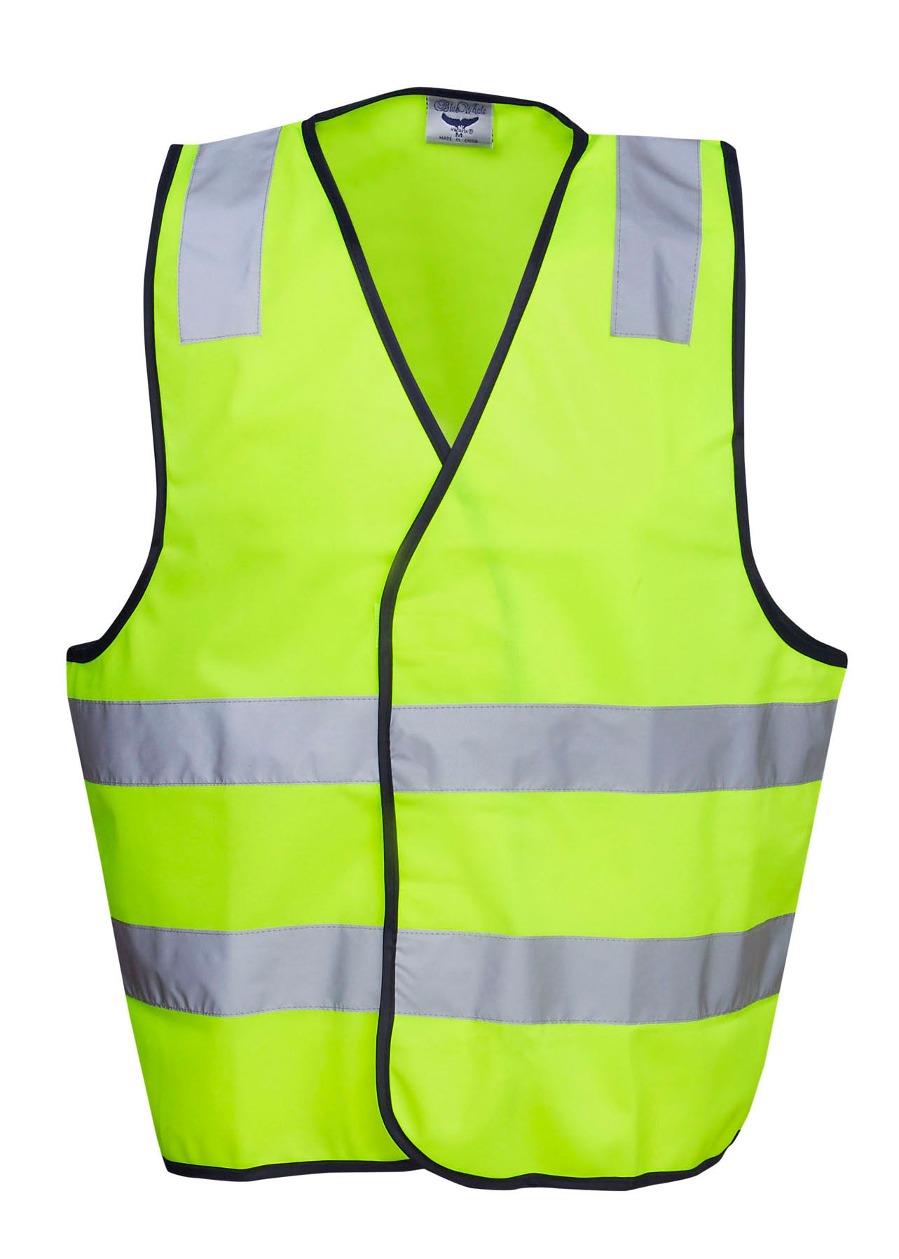 Blue Whale Unisex High Vis Safety Vest with Reflective Tapes