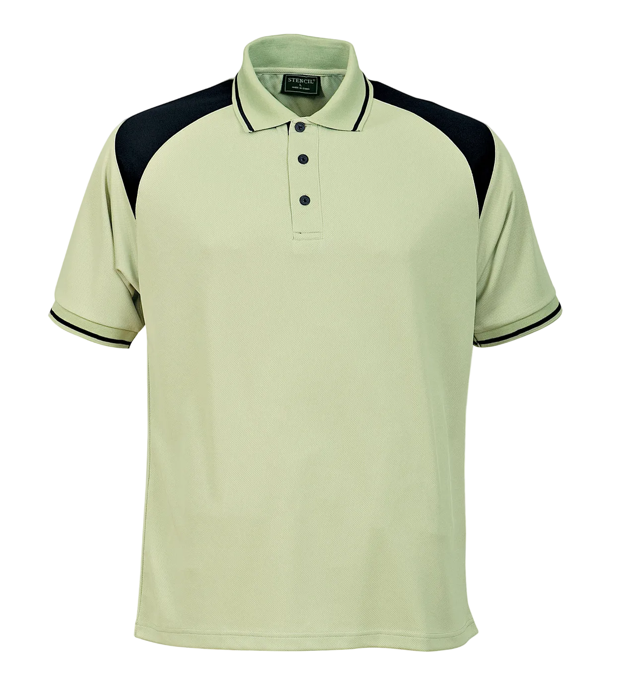 Stencil Mens Club Polo