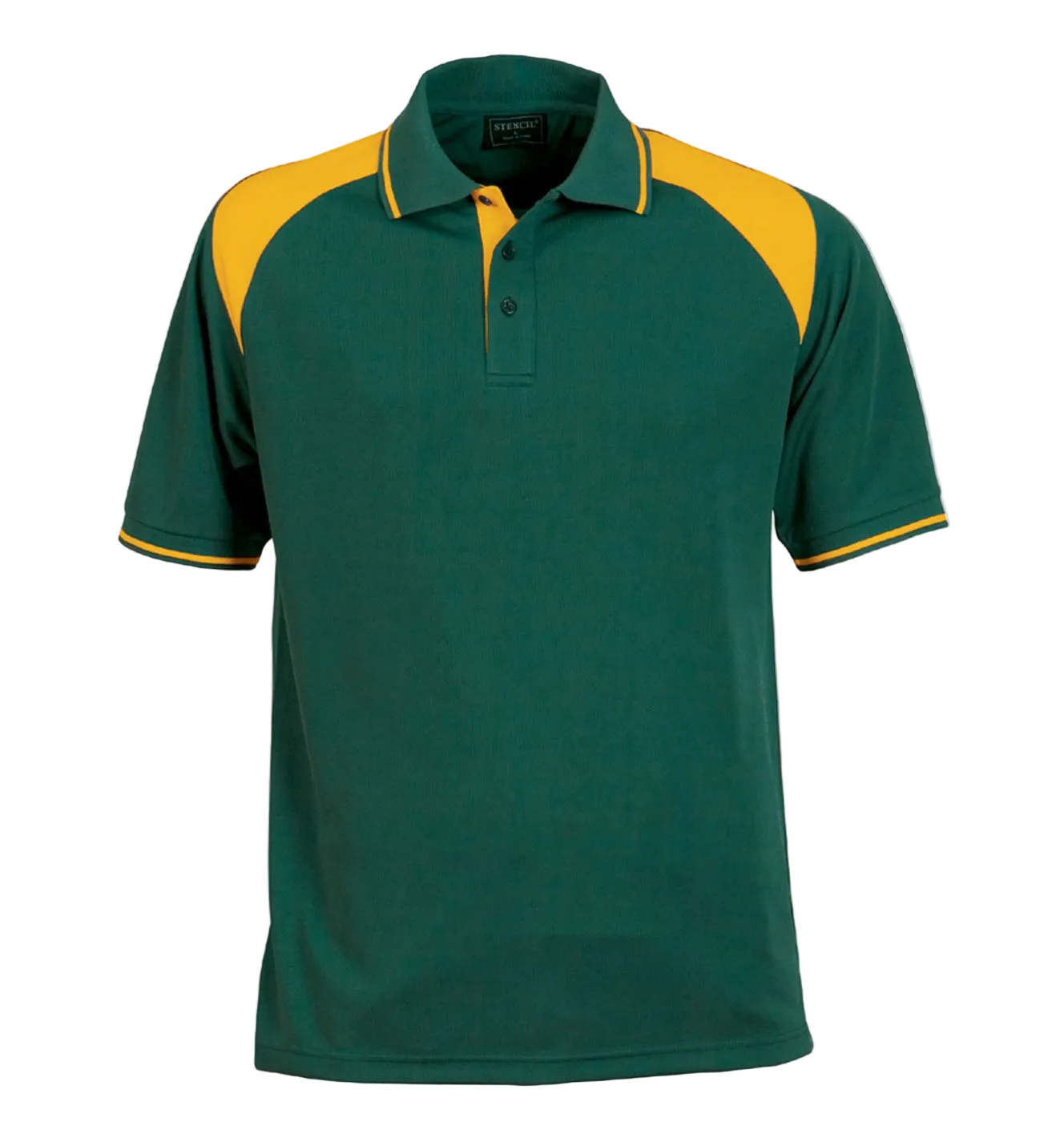 Stencil Mens Club Polo