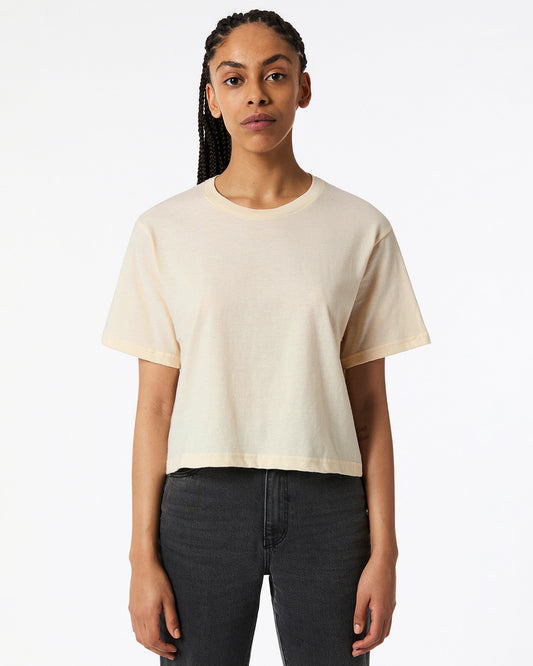 American Apparel Womens Fine Jersey Boxy T-shirt