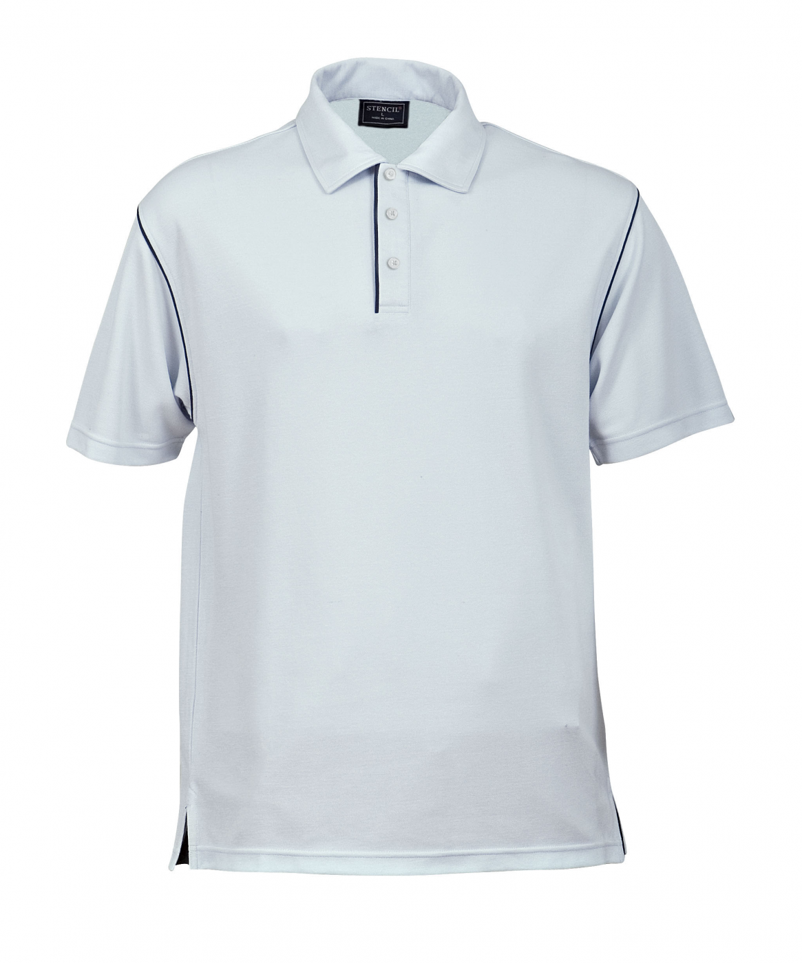 Stencil Mens Bio-Weave Polo