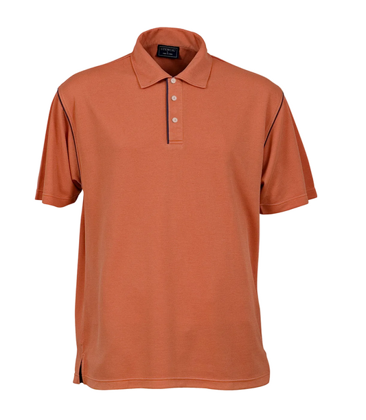 Stencil Mens Bio-Weave Polo