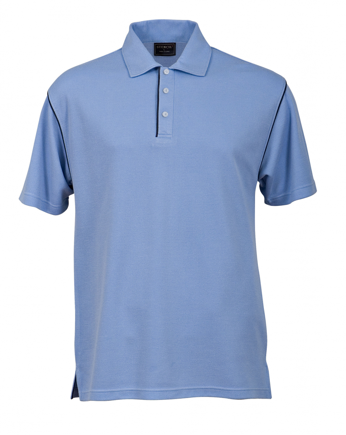 Stencil Mens Bio-Weave Polo