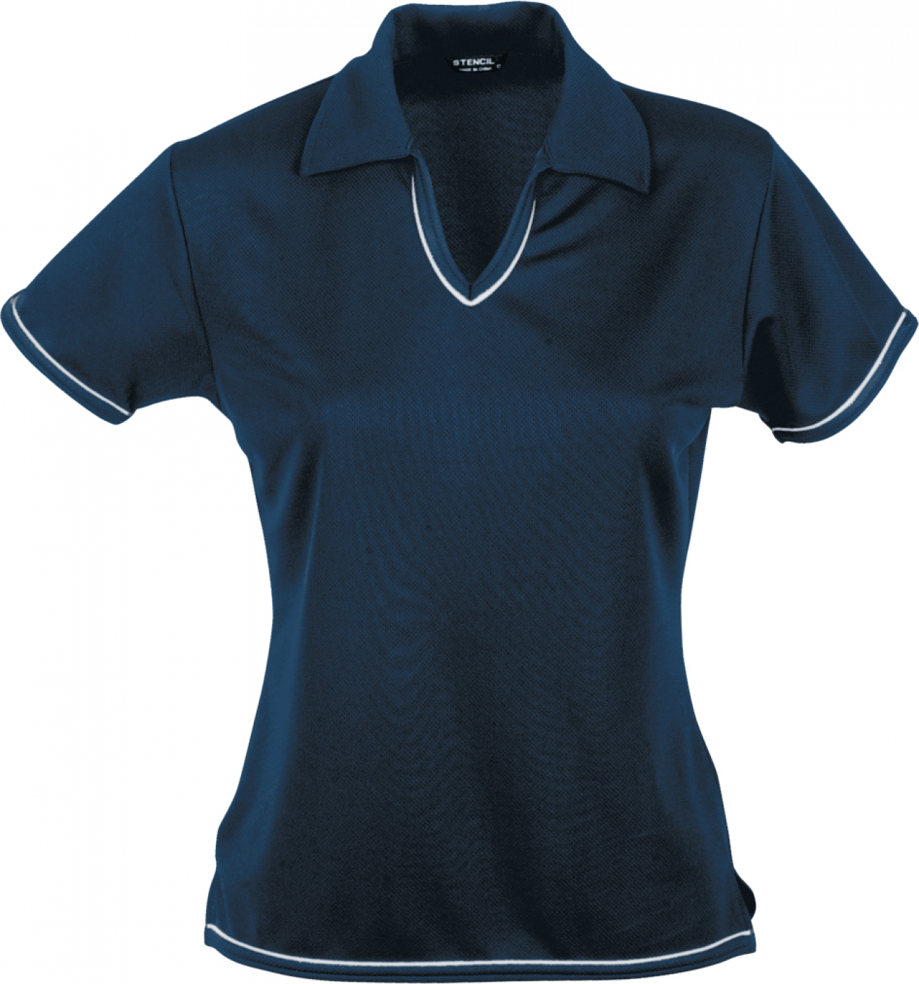 Stencil Ladies Short Sleeve Cooldry Polo