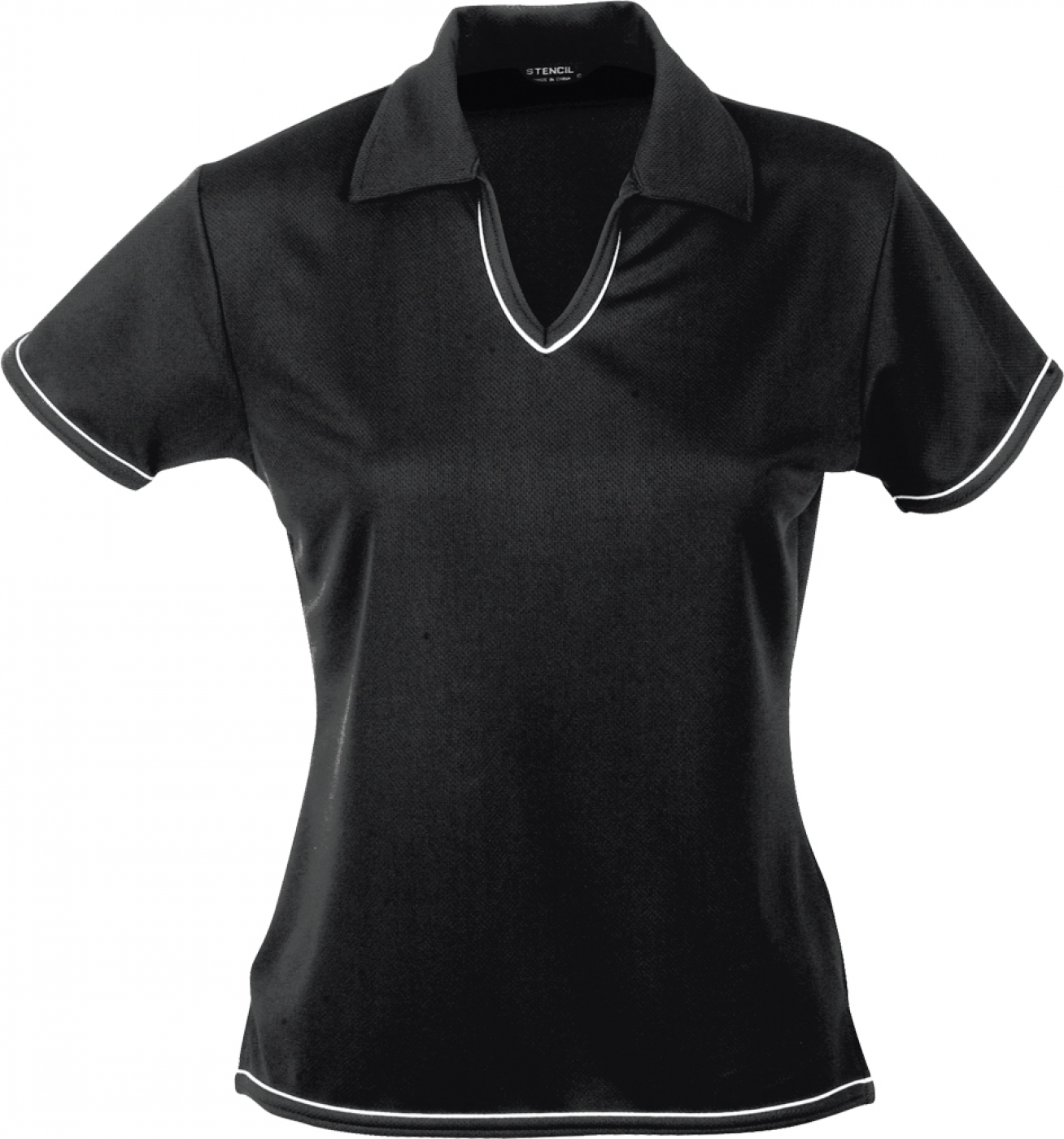 Stencil Ladies Short Sleeve Cooldry Polo