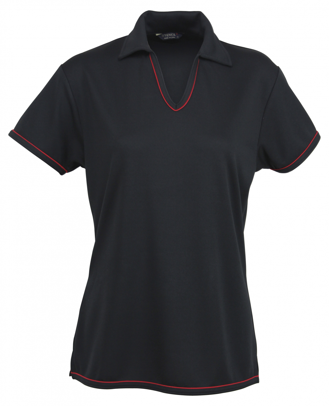 Stencil Ladies Short Sleeve Cooldry Polo