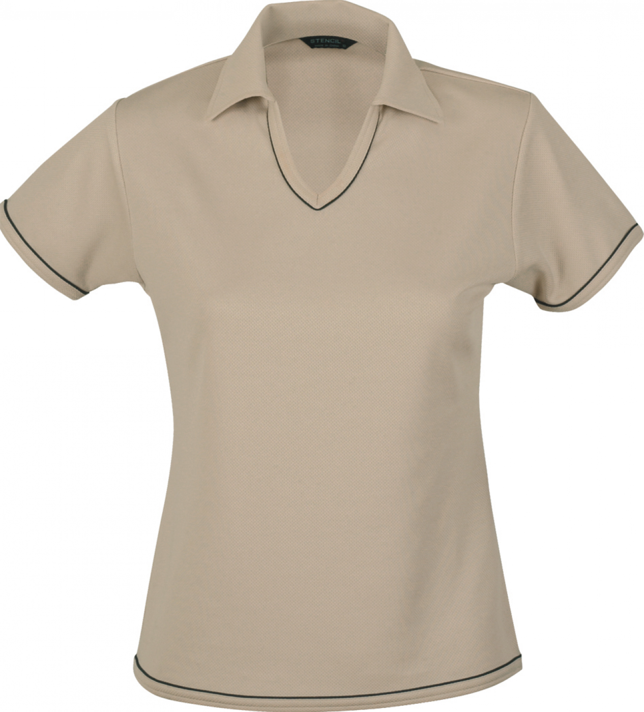 Stencil Ladies Short Sleeve Cooldry Polo