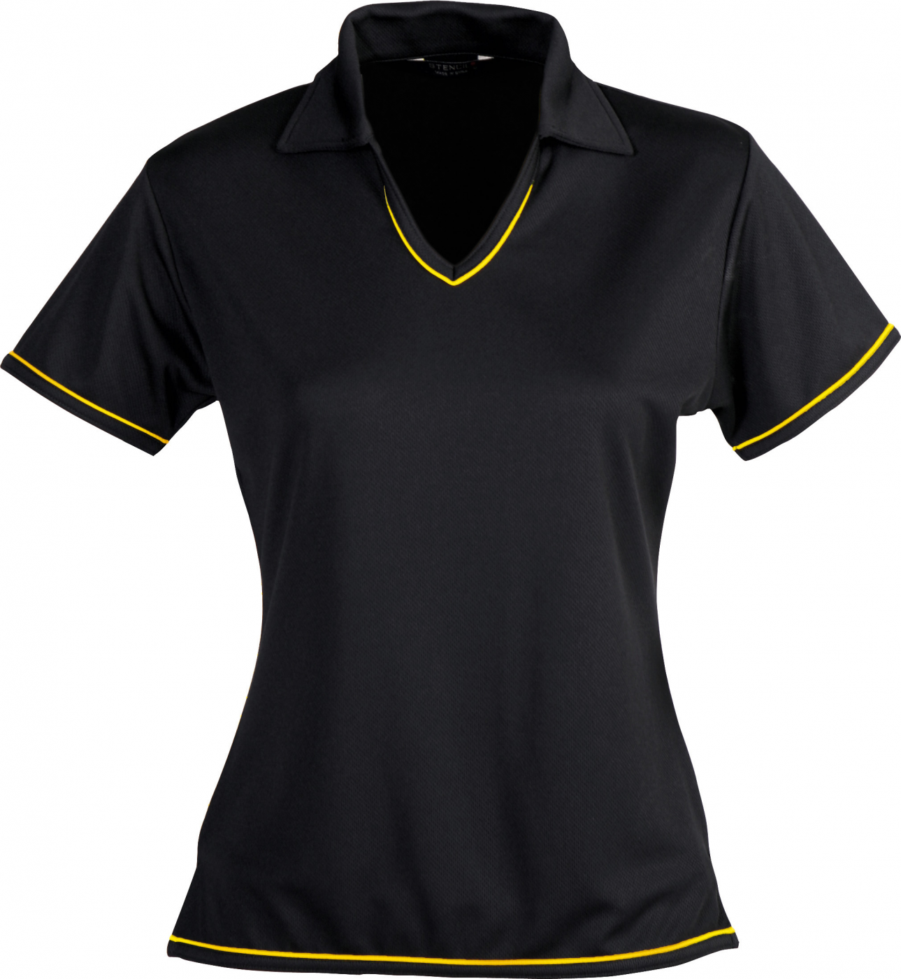 Stencil Ladies Short Sleeve Cooldry Polo