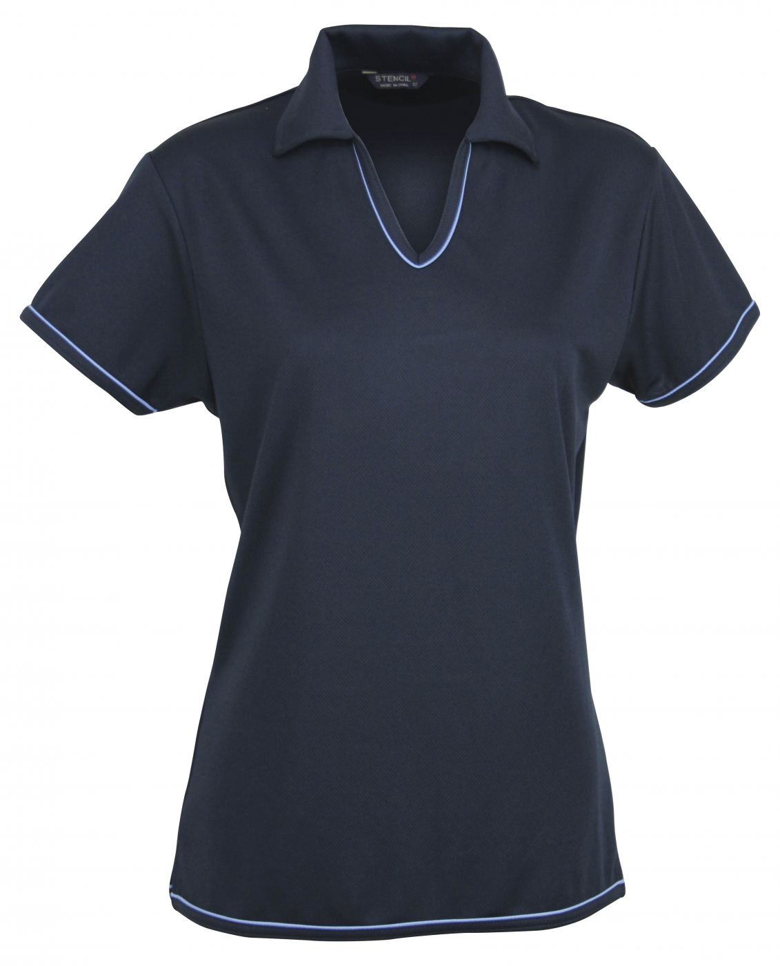 Stencil Ladies Short Sleeve Cooldry Polo