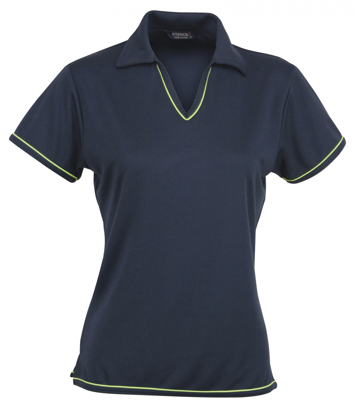 Stencil Ladies Short Sleeve Cooldry Polo