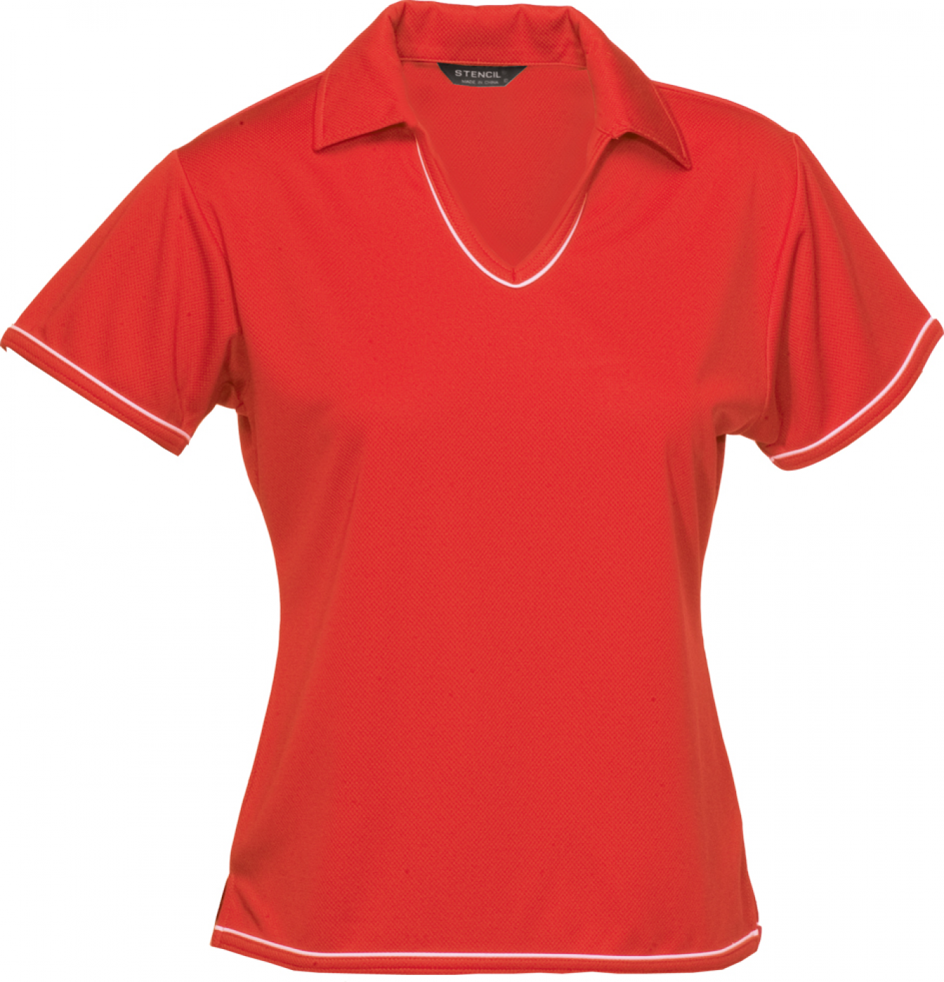 Stencil Ladies Short Sleeve Cooldry Polo