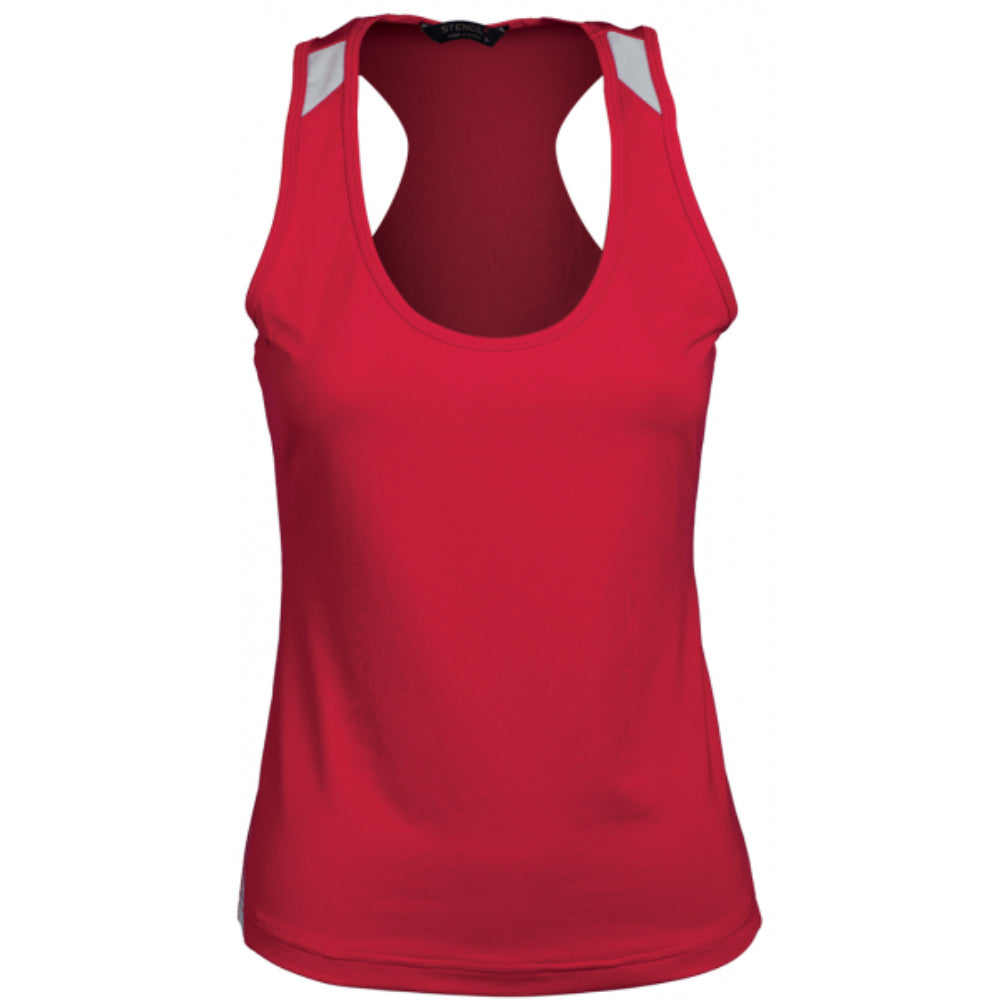 Stencil Ladies Team Singlet