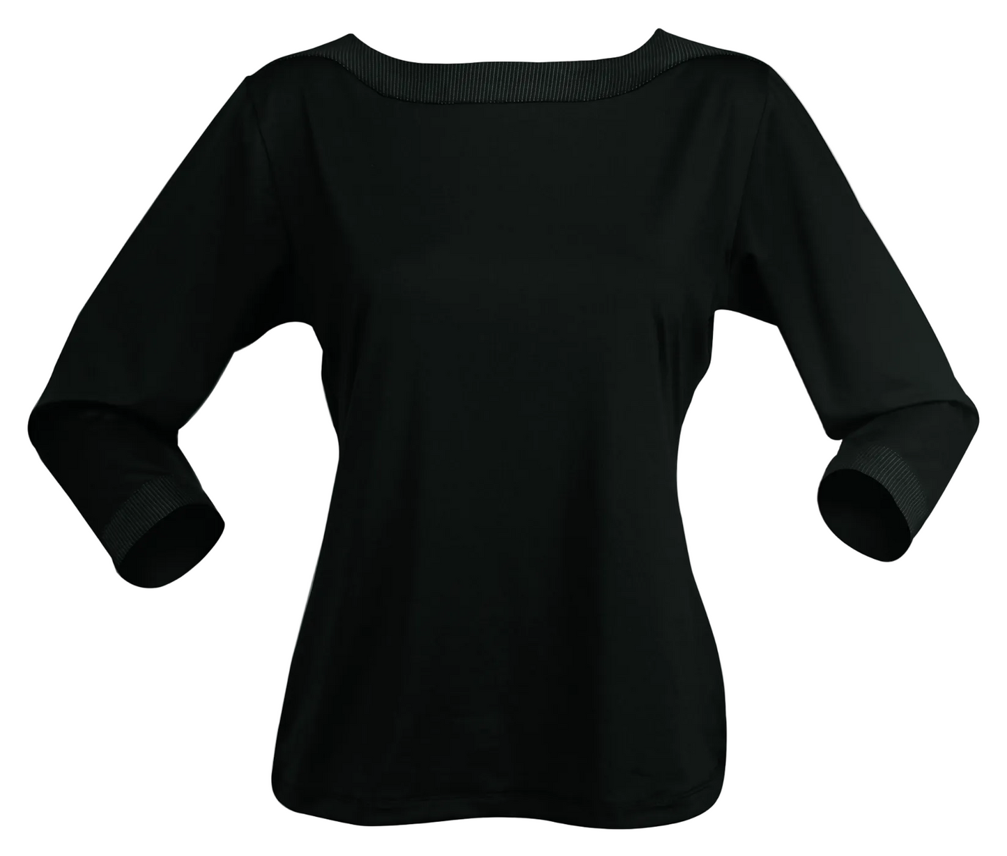 Stencil Ladies 3/4 Sleeve Argent Top