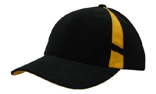 Headwear Brushed Heavy Cotton with Contrasting Peak Under