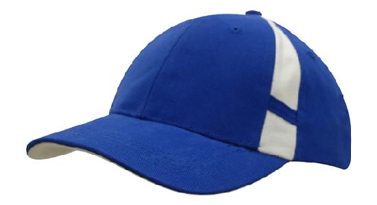Headwear Brushed Heavy Cotton with Contrasting Peak Under