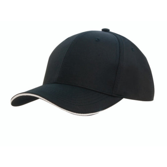 Headwear Sports Ripstop Cap with Sandwich Trim