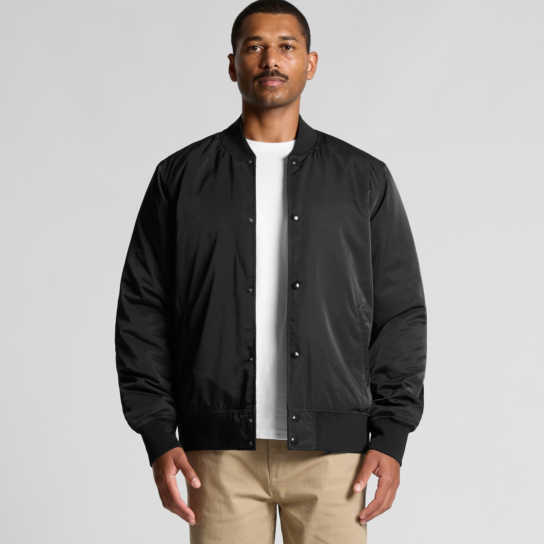 AS Colour Mens College Bomber Jacket