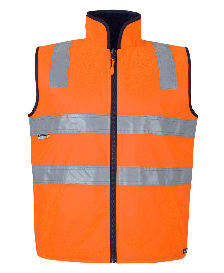 JBs Wear Hi Vis 4602.1 (D+N) Reversible Vest