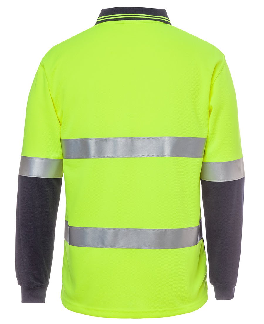 JBs Wear Hi Vis Non Cuff (D+N) Traditional Polo