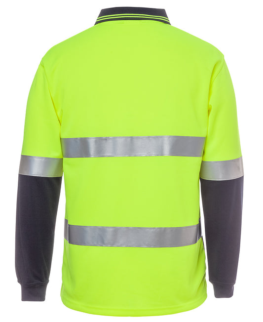 JBs Wear Hi Vis Non Cuff (D+N) Traditional Polo