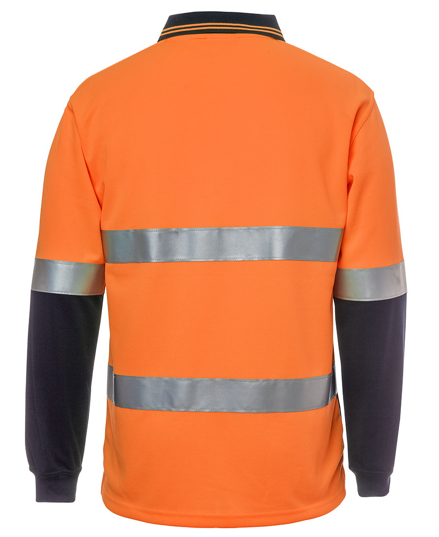 JBs Wear Hi Vis Non Cuff (D+N) Traditional Polo