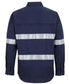 JBs Wear Close Front L/S 150G Work Shirt Reflective Tape