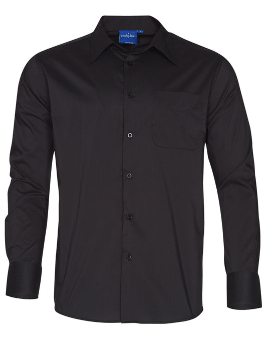 Winning Spirit BS08L Men's Teflon Executive Long Sleeve Shirt