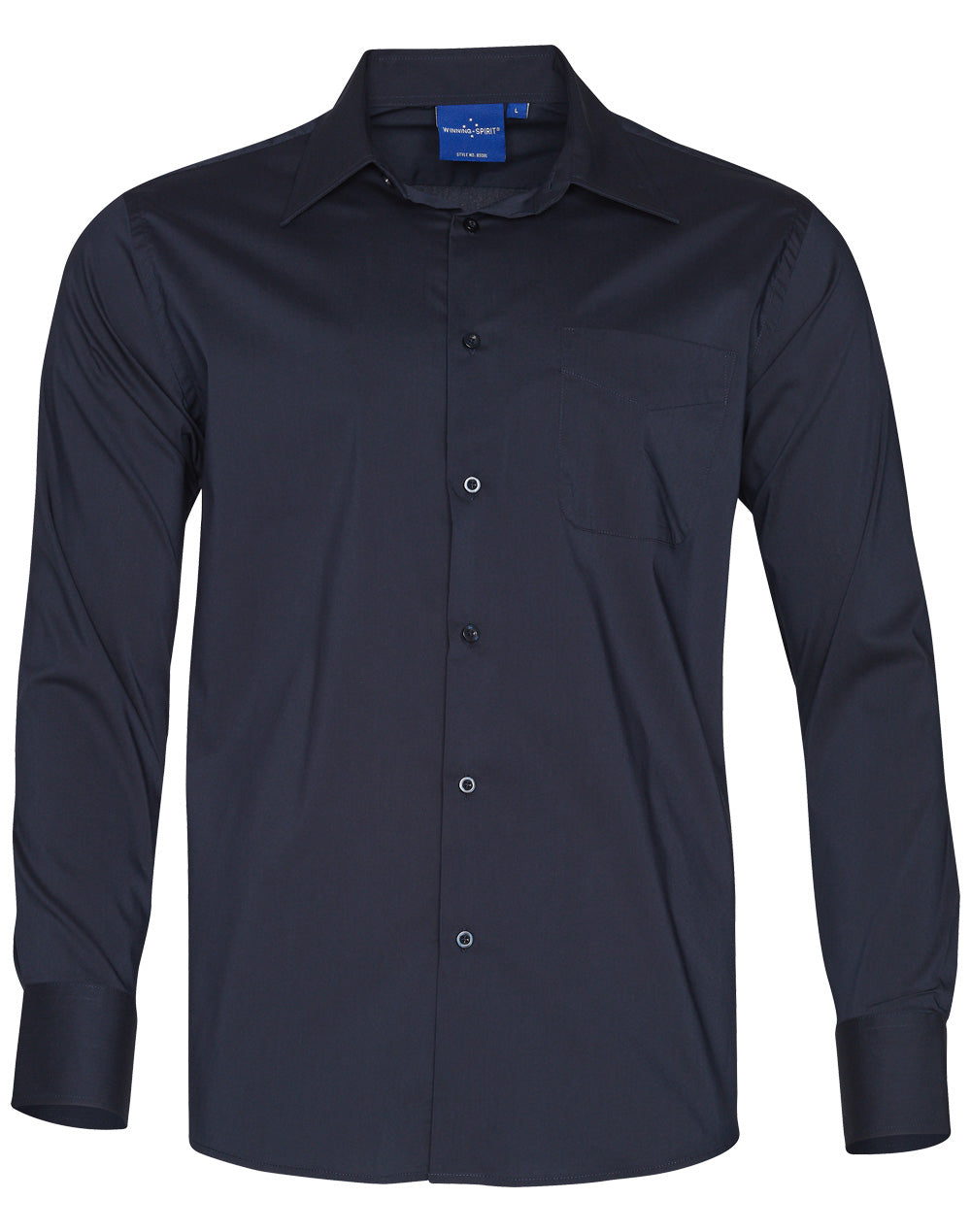 Winning Spirit BS08L Men's Teflon Executive Long Sleeve Shirt