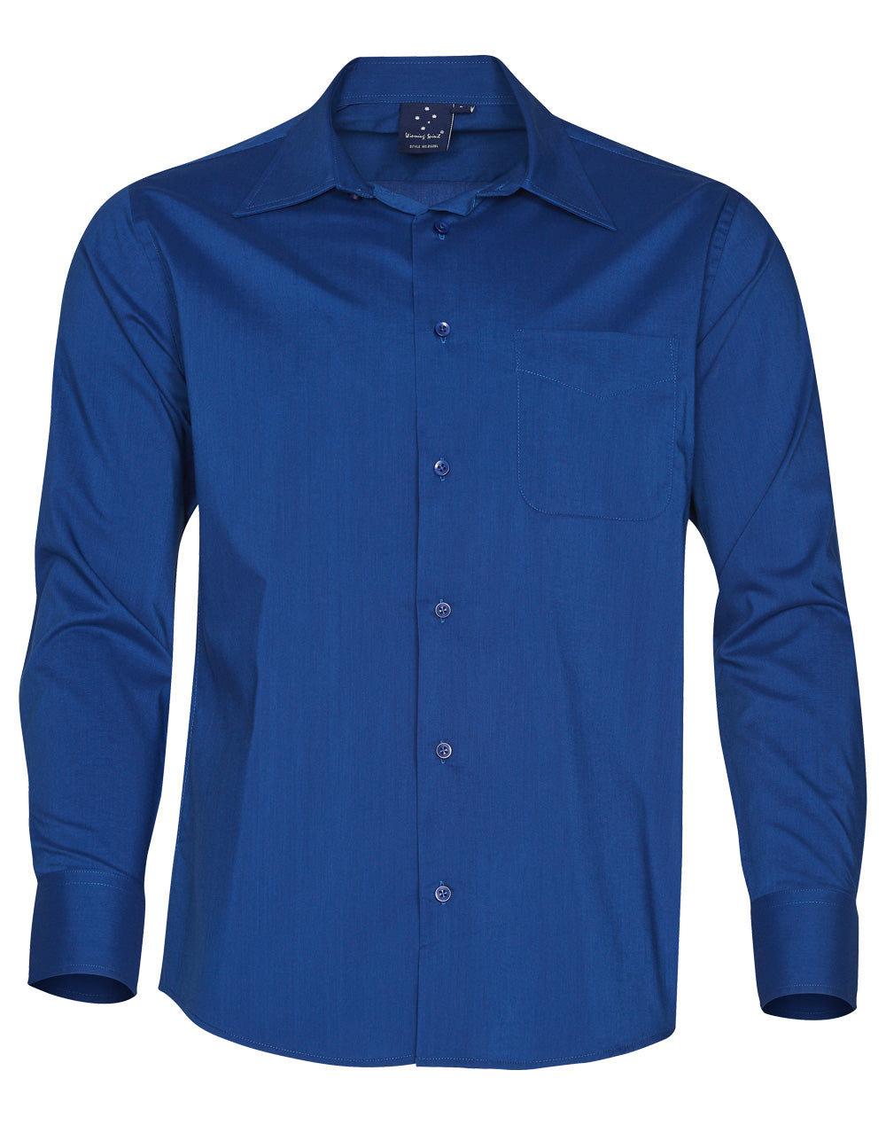 Winning Spirit BS08L Men's Teflon Executive Long Sleeve Shirt