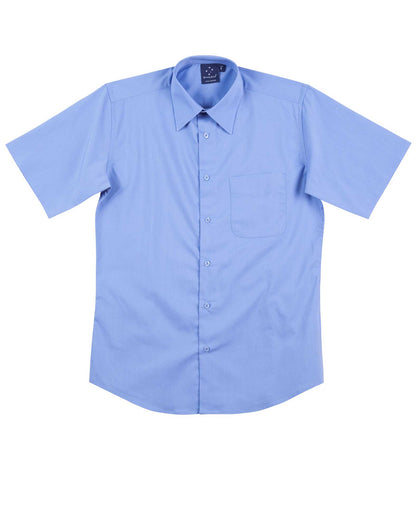 Winning Spirit BS08S Men's Telfon Executive Short Sleeve Shirt