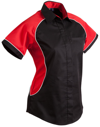 Winning Spirit BS16 Women's Arena Tri-colour Contrast Shirt