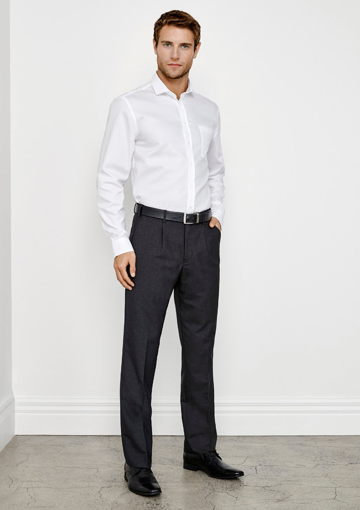Biz Collection - Mens Classic Pleat Pant