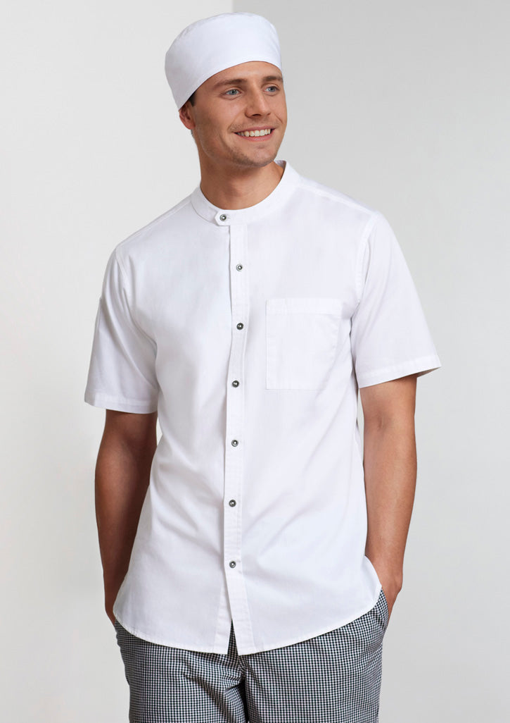 Biz Collection - Mens Salsa Short Sleeve Chef Shirt