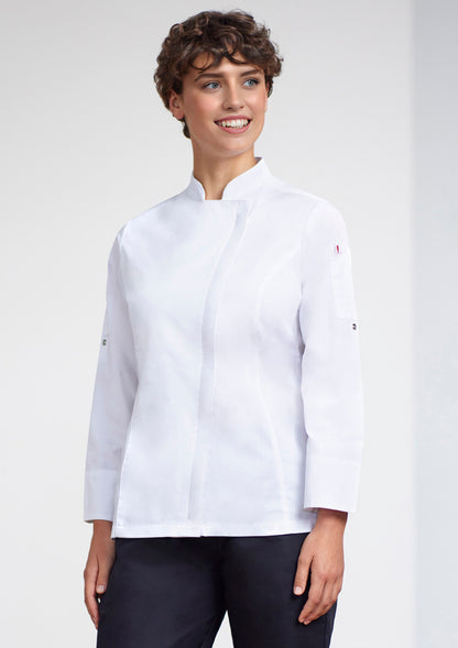 Biz Collection - Womens Alfresco Long Sleeve Chef Jacket