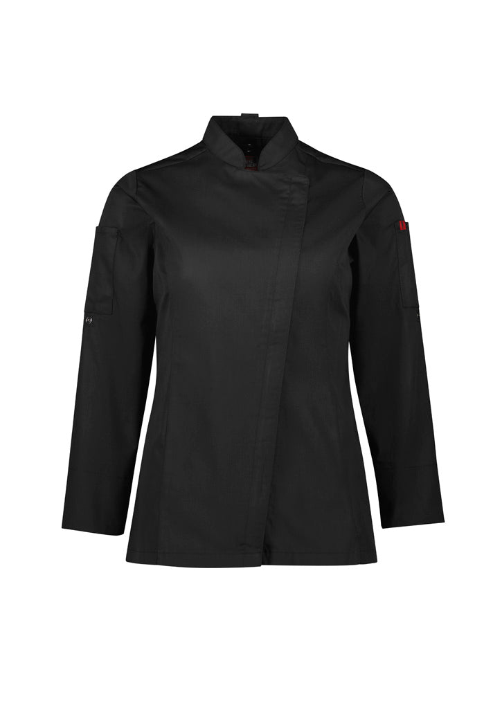 Biz Collection - Womens Alfresco Long Sleeve Chef Jacket