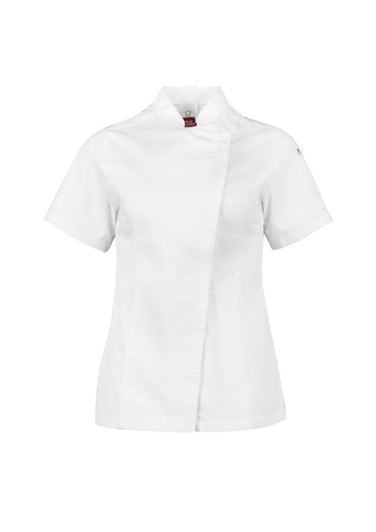 Biz Collection - Womens Alfresco Short Sleeve Chef Jacket