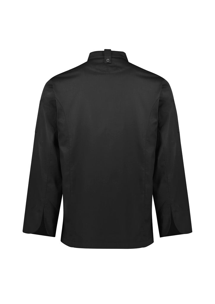 Biz Collection - Mens Alfresco Long Sleeve Chef Jacket