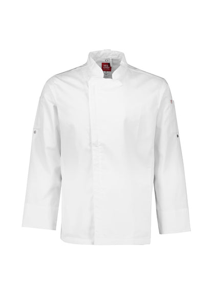 Biz Collection - Mens Alfresco Long Sleeve Chef Jacket