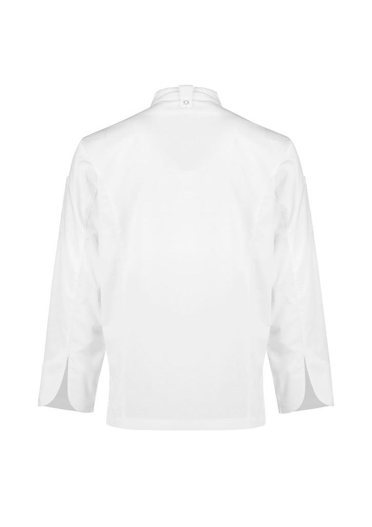 Biz Collection - Mens Alfresco Long Sleeve Chef Jacket