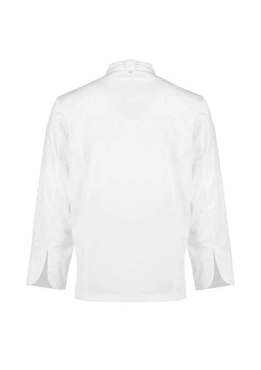 Biz Collection - Mens Alfresco Long Sleeve Chef Jacket