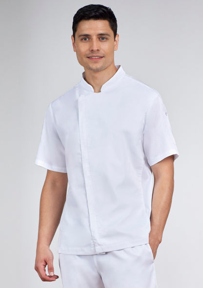 Biz Collection - Mens Alfresco Short Sleeve Chef Jacket