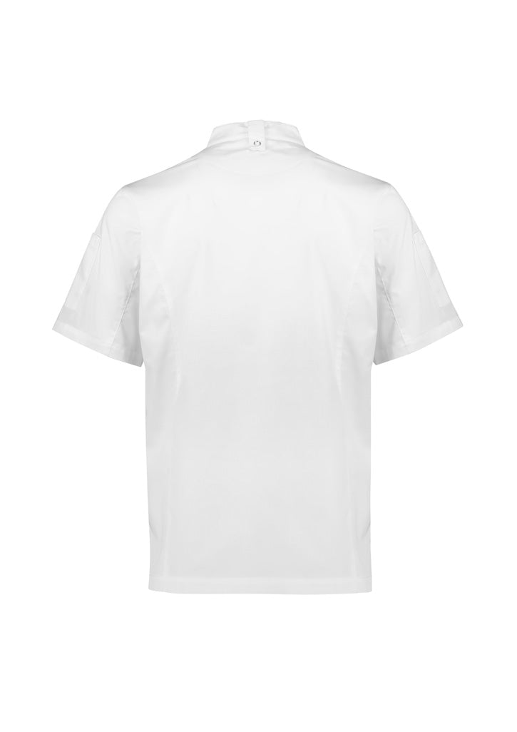 Biz Collection - Mens Alfresco Short Sleeve Chef Jacket