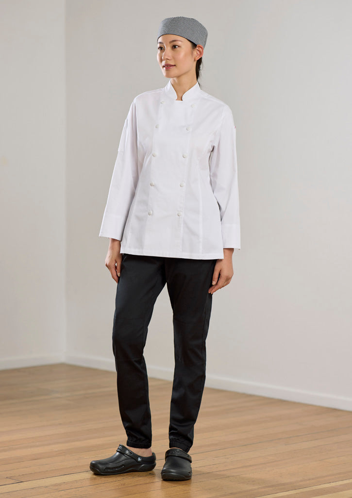 Biz Collection - Womens Gusto Long Sleeve Chef Jacket
