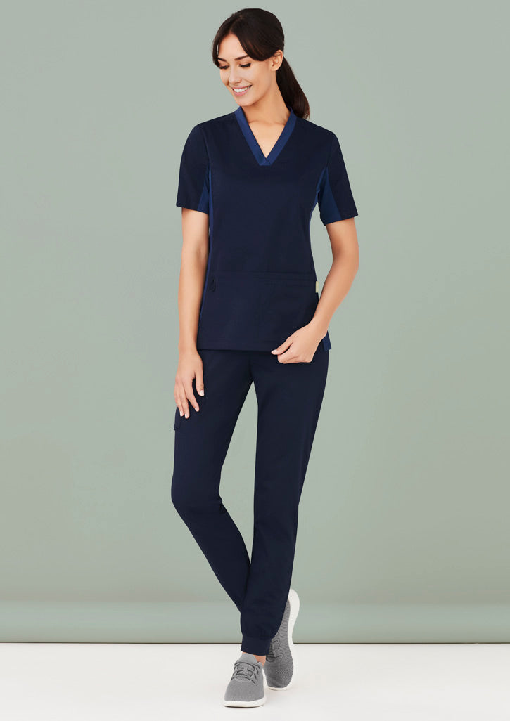 Biz Collection - Womens Riley Slim Leg Jogger Scrub Pant